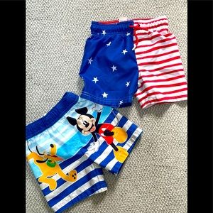 Swim short bundle -3T both with mesh lining